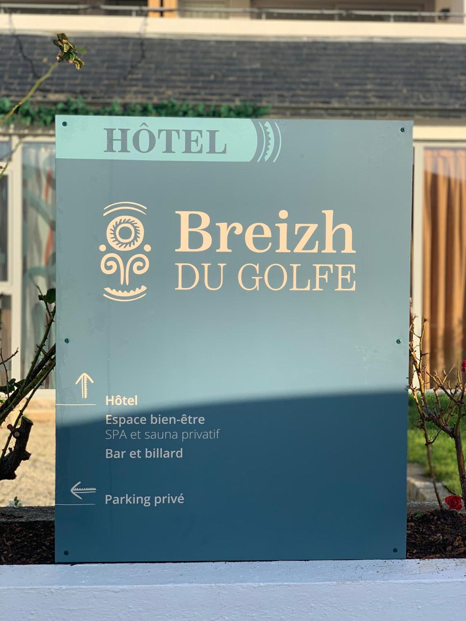 Hotel Breizh Du Golfe Arzon Exterior photo